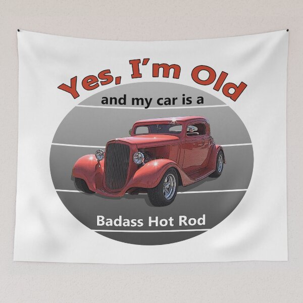 Item preview, Old Hot Rod designed and sold by AutoAwesome.