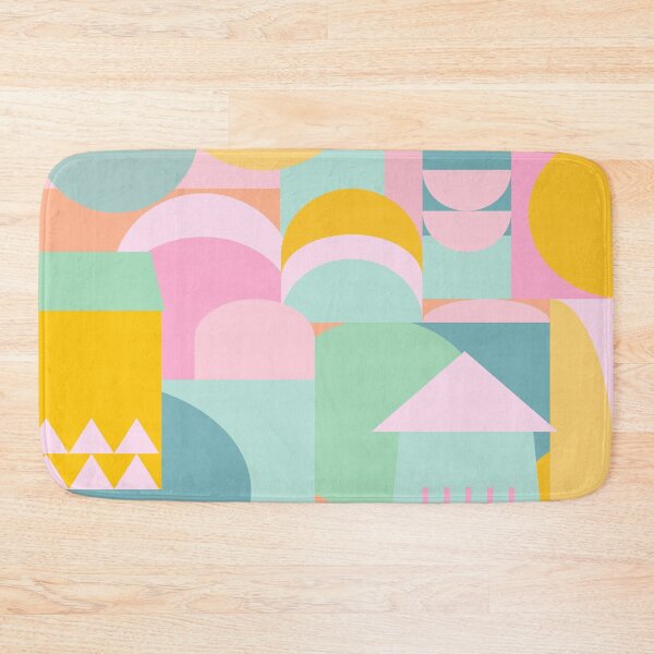 Item preview, Cute Pastel Geometric Collage designed and sold by JuneJournal.