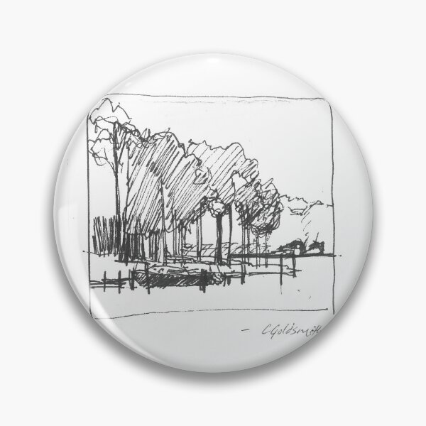Item preview, Ink Sketch of Jetty in Florida designed and sold by GoldsmithGifts.