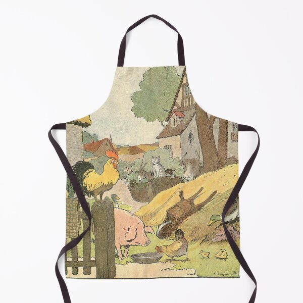 Item preview, F is for Farm (Ferme): French Alphabet Animals designed and sold by dotpattern.