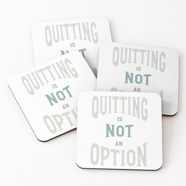 Item preview, Funny Boxing Inspiration Quitting is Not an Option designed and sold by whyitsme.