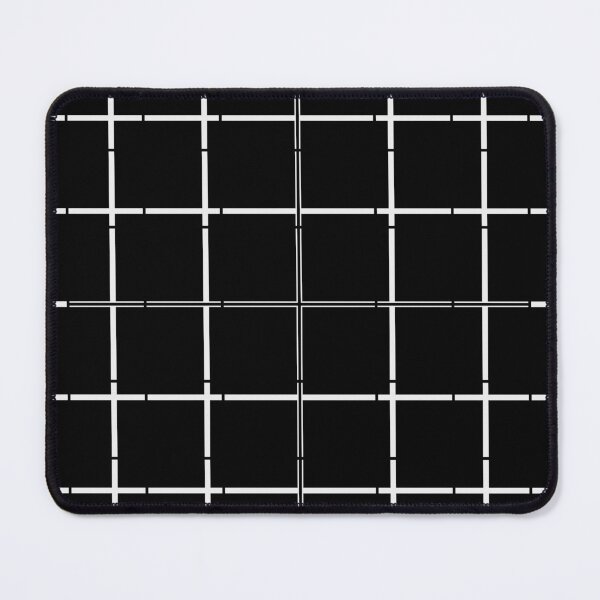 Item preview, White lines on black background designed and sold by Murza.