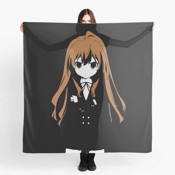 Taiga and her precious scarf : r/toradora