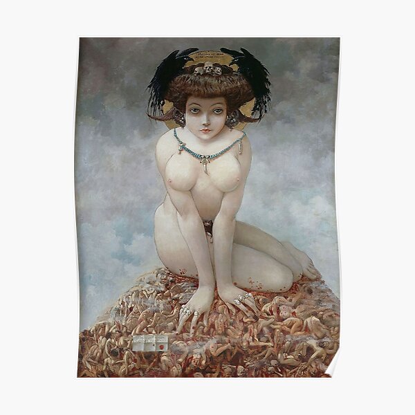 Elle - Gistav Adolf Mossa Poster