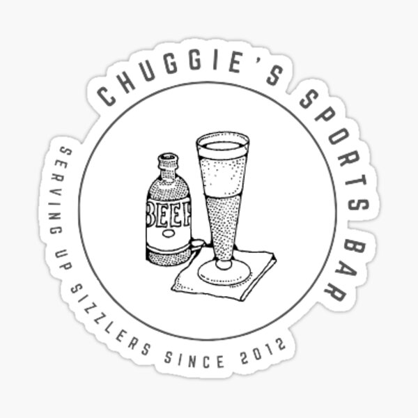 Artikel-Vorschau von Mock Trial Chuggies Sports Bar Logo, designt und verkauft von jemothersbaugh.