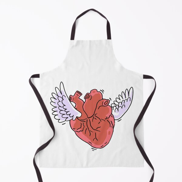 Item preview, heart with wings designed and sold by Niti-Niti.