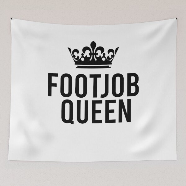 Item preview, Foot Job Queen For Women Adult Rude Humor Gift  designed and sold by kamilbogaty1.