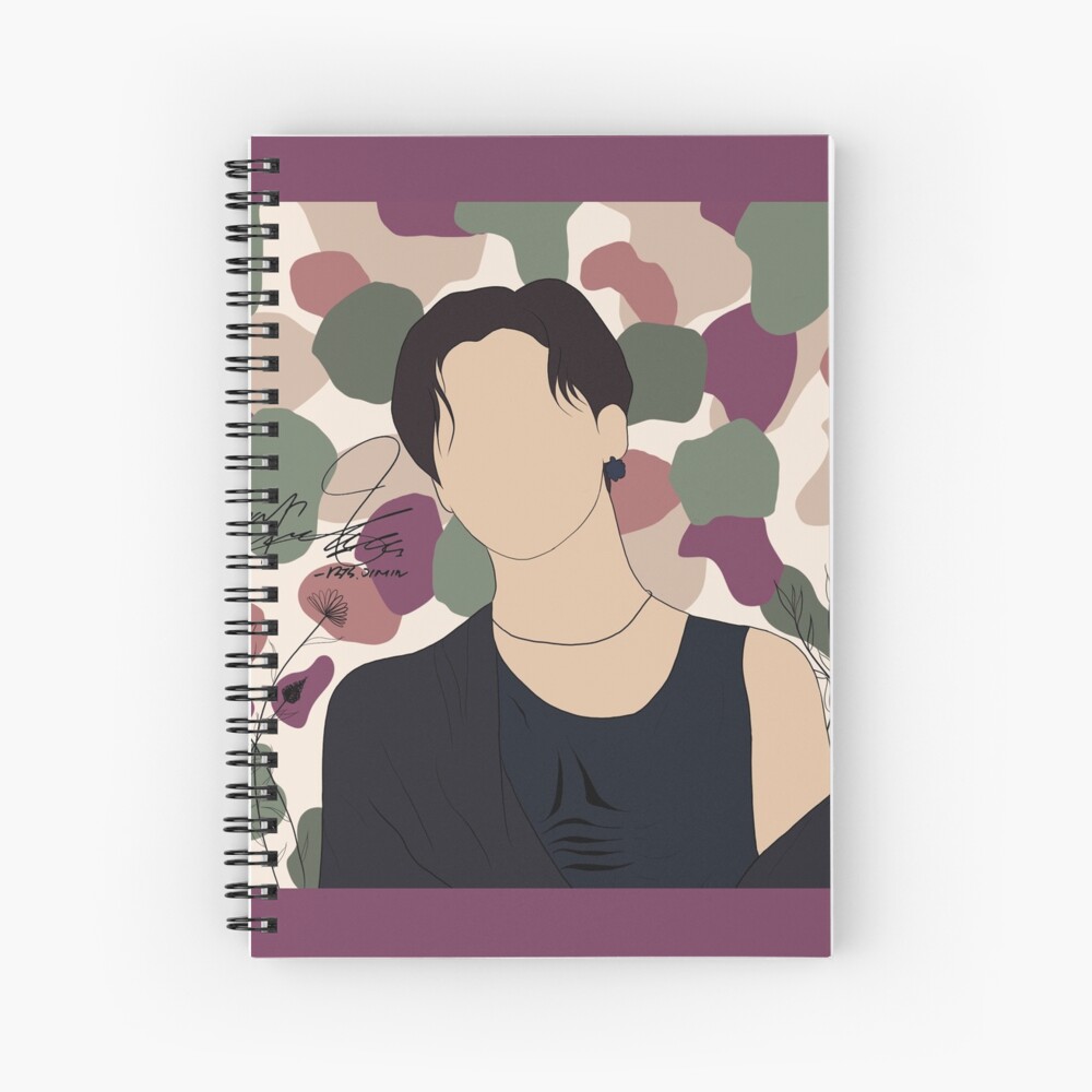 Park Jimin: Airport Fashion  Spiral Notebook for Sale by hyyhk