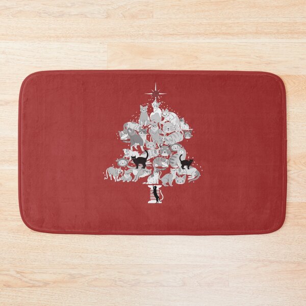 Item preview, Sweet Christmas Cats Tree designed and sold by joanaoberg.