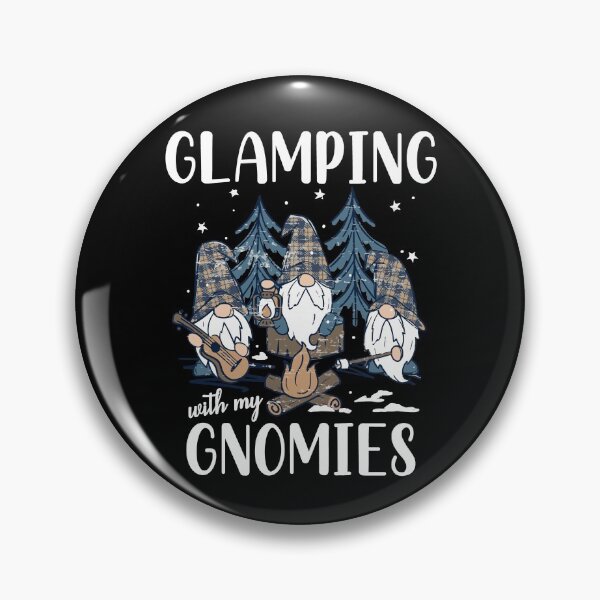 Item preview, Glamping With My Gnomies Happy Glamper Funny Gnome designed and sold by Dressed For  Duty.