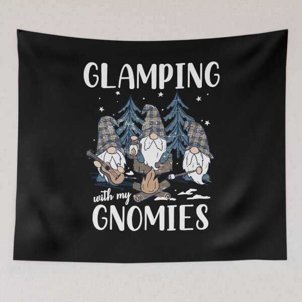 Item preview, Glamping With My Gnomies Happy Glamper Funny Gnome designed and sold by Dressed For  Duty.