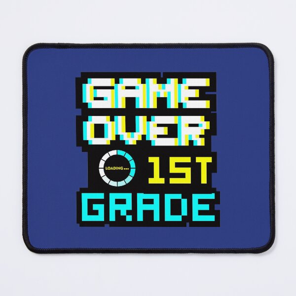 Item preview, Back to School - Game Over - 1st Grade - First Grade designed and sold by DesignByLeo.