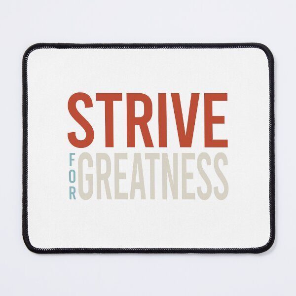 Item preview, Boxing Motivation Strive for Greatness designed and sold by whyitsme.