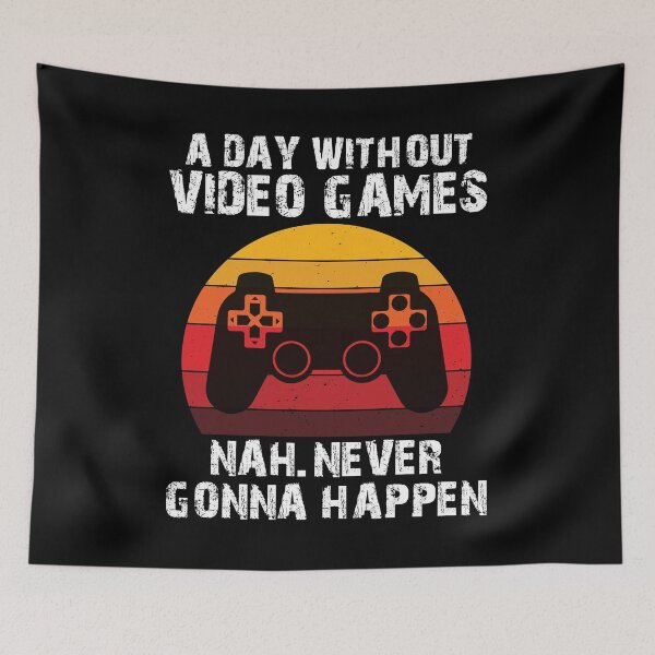 Item preview, A Day Without Video Games Boys Teens Gamer Funny Gaming designed and sold by Unicorny-Design.