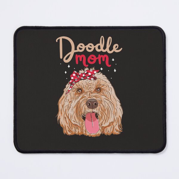 Item preview, Doodle Mom Goldendoodle Dog Lover Art designed and sold by MrEddie10.