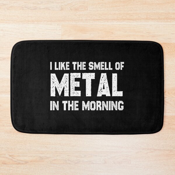 Item preview, funny welding gift I like the smell of metal in the morning sarcastic offended saying Birthday Meme Girlfriend boyfriend designed and sold by joygift369.