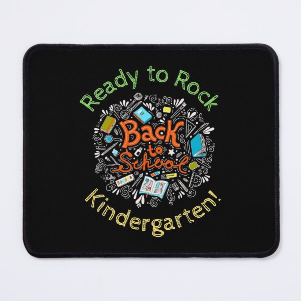 Item preview, Back to School - Ready to Rock Kindergarten - Kindergarten Teacher and Student designed and sold by DesignByLeo.
