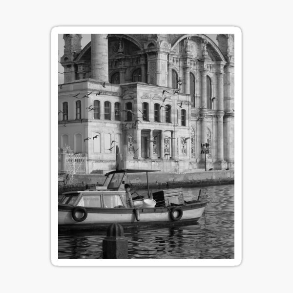 Morning in Ortakoy, Istanbul Sticker