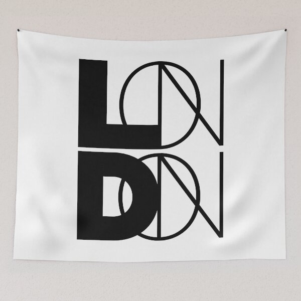 Item preview, Haute Leopard LONDON Typography Artwork designed and sold by HauteLeopard.