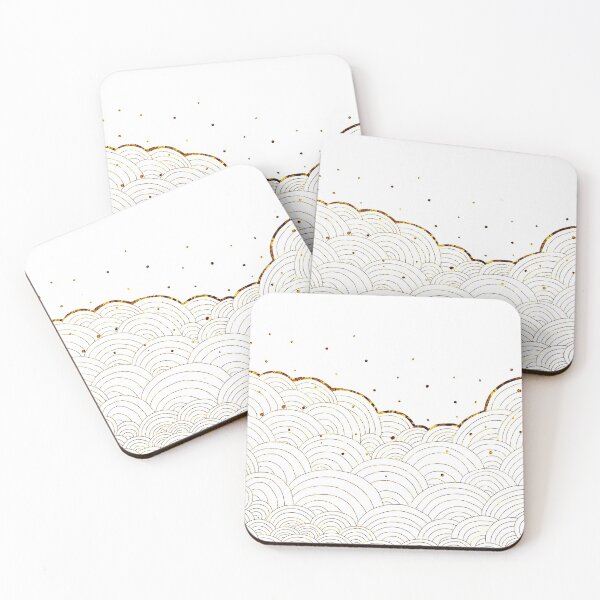 Item preview, Waves of Gold Foil designed and sold by conniferuswhite.