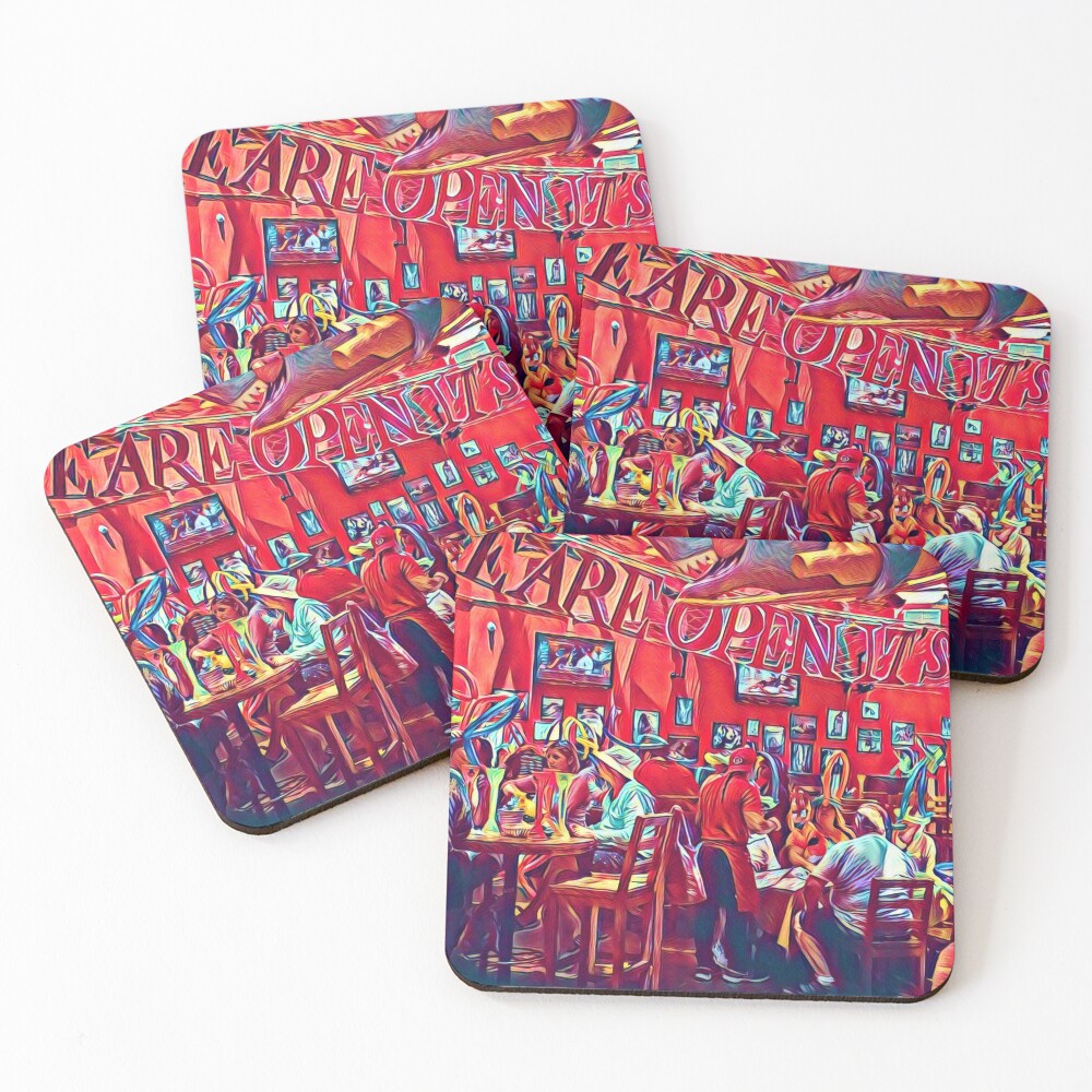 Item preview, Coasters (Set of 4) designed and sold by RandaRubyRed.