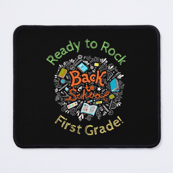 Item preview, Back to School - Ready to Rock First Grade - 1st Grade Teacher and Student designed and sold by DesignByLeo.
