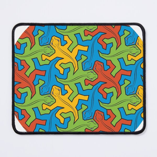 Item preview, The many lizard Escher Pattern designed and sold by adamnicolson.