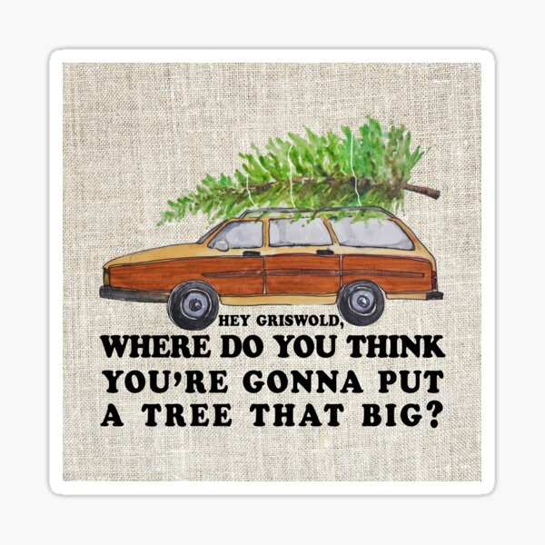 Hey Griswold Sticker