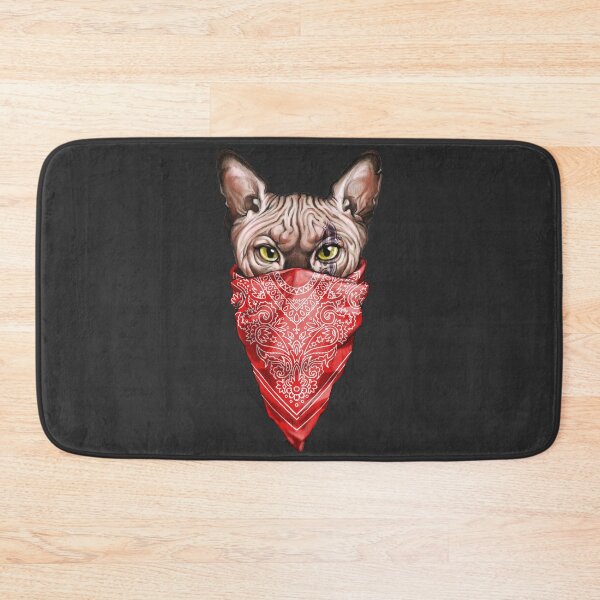 Artikelvorschau, Sphinx im Bandana entworfen und verkauft von Niti-Niti.