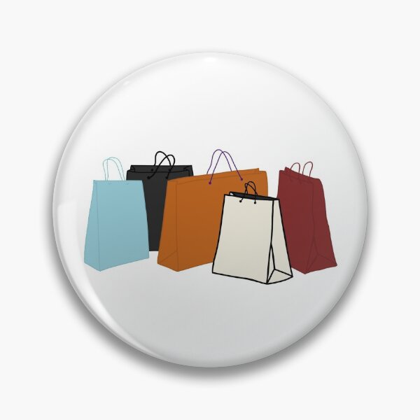 Item preview, designer inspired shopping bags designed and sold by Anna Buse.