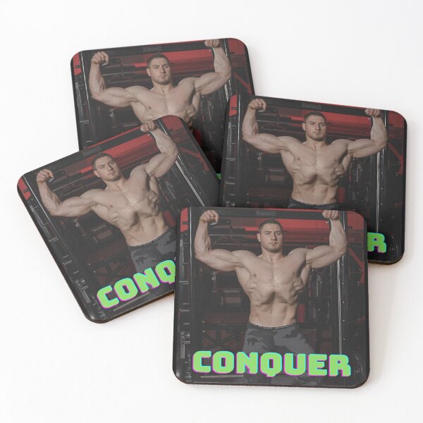Item preview, Conquer Gym Motivation Premium designed and sold by Design-Maniya.