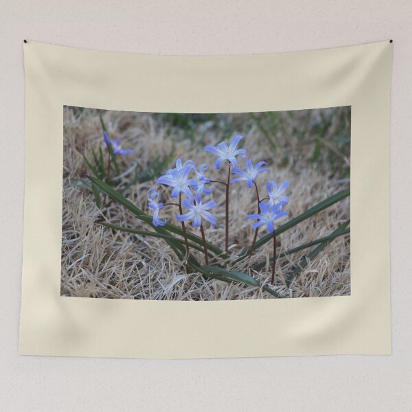 Item preview, Little Glory of the Snow Blue Flowers  designed and sold by JariHawk.