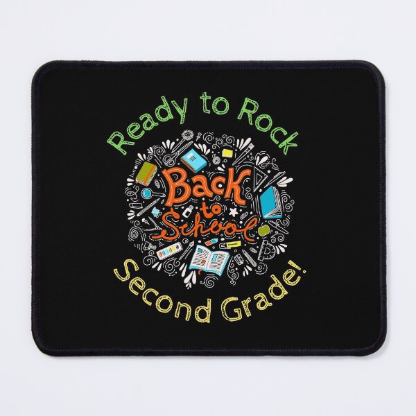 Item preview, Back to School - Ready to Rock Second Grade - 2nd Grade Teacher and Student designed and sold by DesignByLeo.