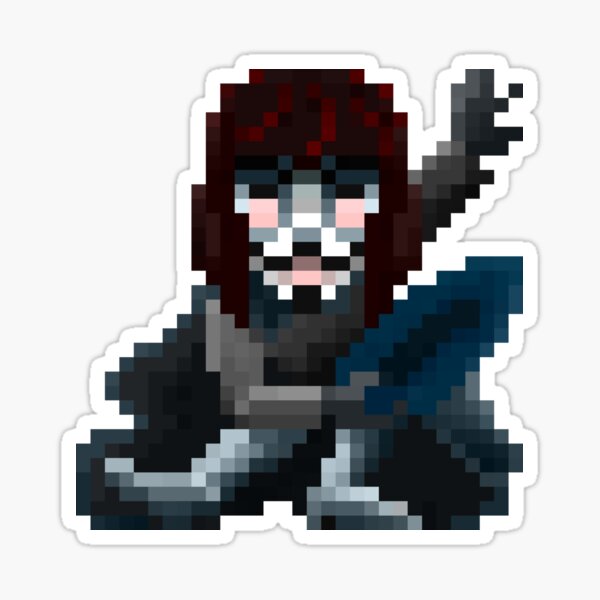 16-Bits Anarchist Sticker