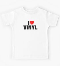 I Heart Vinyl Kids Tee