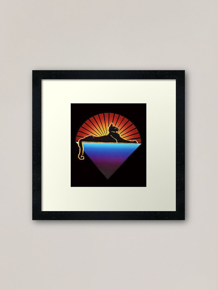 Thumbnail 2 of 7, Framed Art Print, Cats Under The Stars (album) designed and sold by ColSmokie.