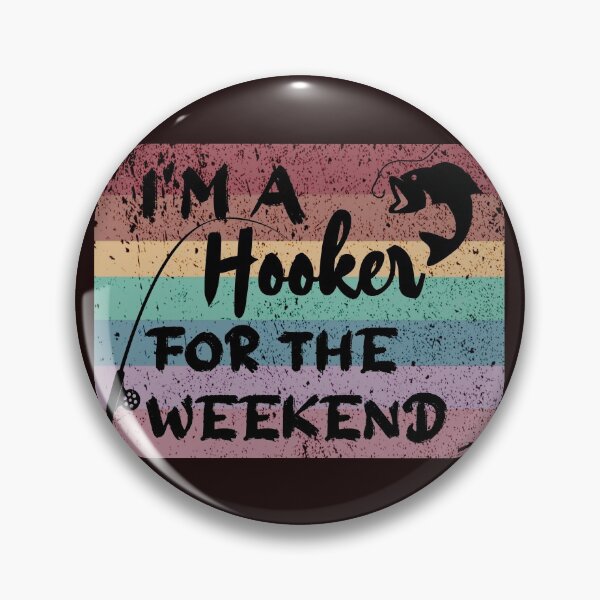 Item preview, Weekend Hooker Funny Fishing Dad Grandpa Fisher Fisherman designed and sold by Timeforplay.