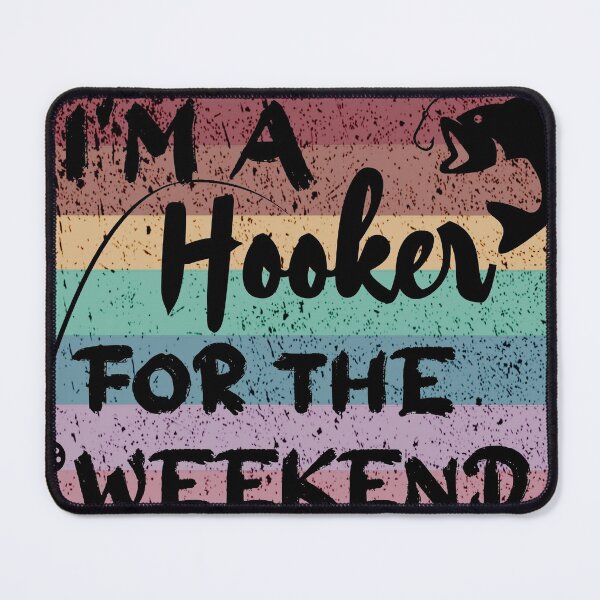 Item preview, Weekend Hooker Funny Fishing Dad Grandpa Fisher Fisherman designed and sold by Timeforplay.