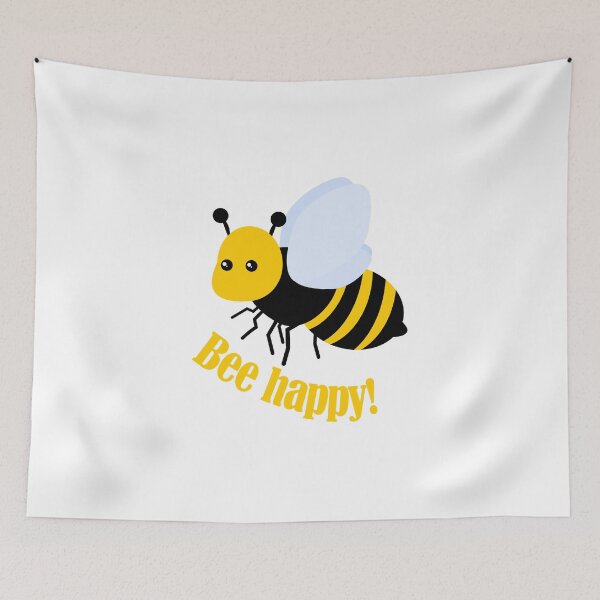 Item preview, Bee Happy! designed and sold by pomeranianshop.