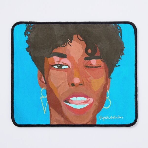 Item preview, Blue tongue out girl designed and sold by Giselle-art.