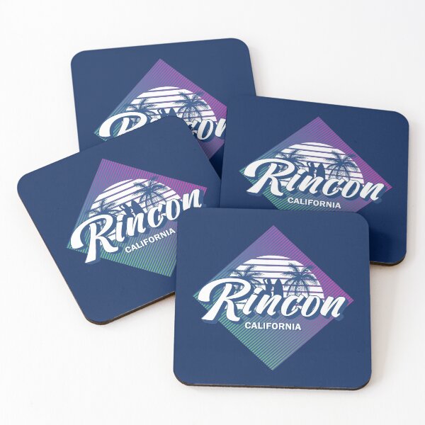 Item preview, Rincon California Retro 80s Summer Surf Design designed and sold by CynthiaGraphics.