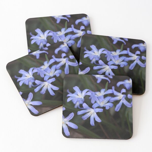 Item preview, Cascade of Little Glory of the Snow Blue Flowers  designed and sold by JariHawk.