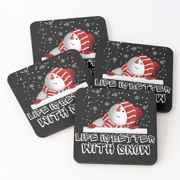 Item preview, Life Is Better With Snow designed and sold by Manara  -Art.