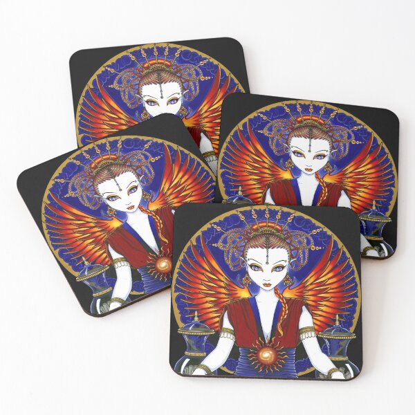 Item preview, Solara Fire Goddess Angel designed and sold by Myka Jelina.