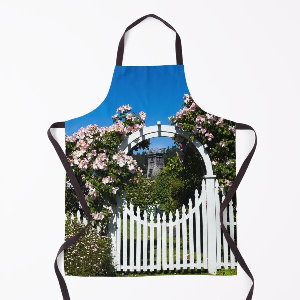 Item preview, Garden gate in Mendocino, an unincorporated community in Mendocino County, California designed and sold by OrcaNature.