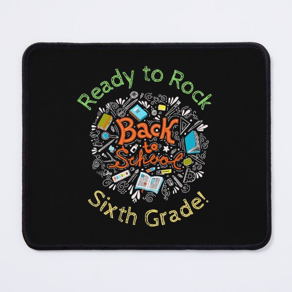 Item preview, Back to School - Ready to Rock Sixth Grade - 6th Grade Teacher and Student designed and sold by DesignByLeo.