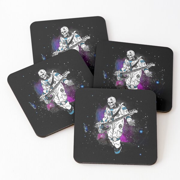 Item preview, Skeleton Bass Player. Cool Astronaut Bassist  designed and sold by GuitarSwitch.