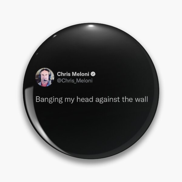 Item preview, banging my head against a wall (meloni) designed and sold by agusta-.