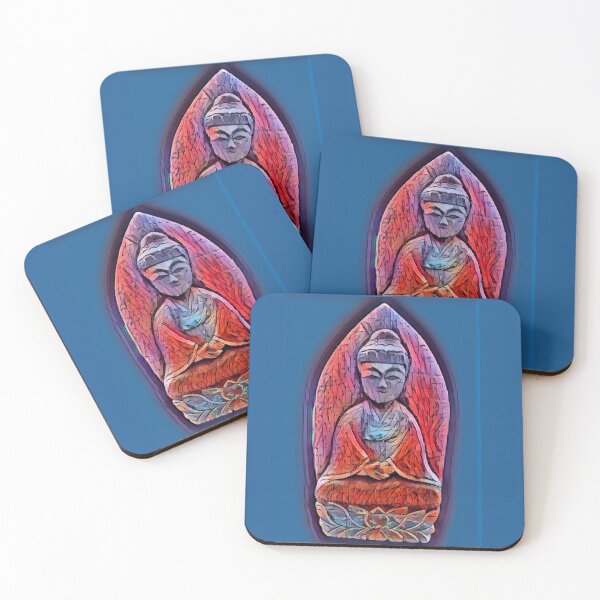 Item preview, Red-tone Kobo Daishi (Kukai), the founder of Shingon Buddhism designed and sold by CheekyGrace.