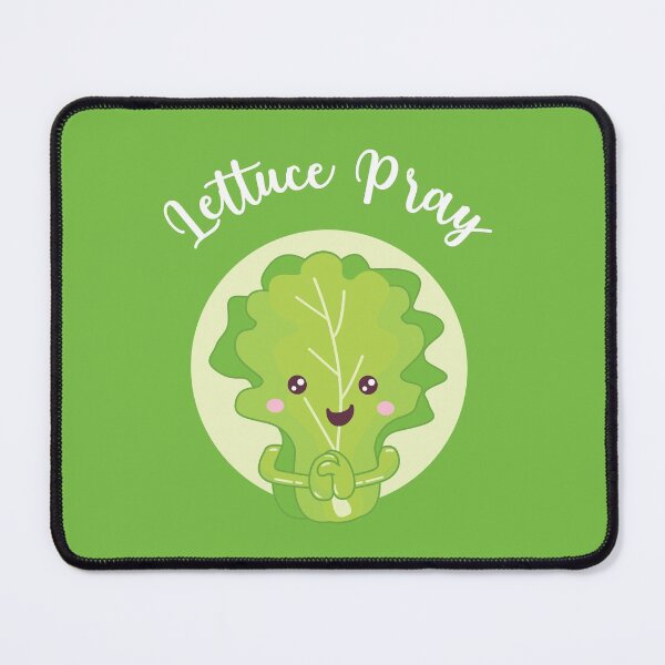 Item preview, Lettuce Pray - White Letters designed and sold by Glory After Tears.